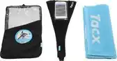 Bol.com Tacx Sweat set - towel + sweat cover for smartphone aanbieding