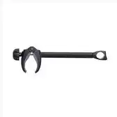 Bol.com Thule fietshouder 2.5 fietsframehouder met slot antraciet - Fietsendrager accessoires aanbieding