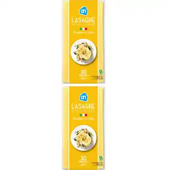 Albert Heijn AH Lasagne ei 2-pack aanbieding