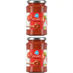 Albert Heijn AH Pastasaus piccante 2-pack aanbieding