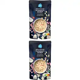 Albert Heijn AH Mediterrane bloemkool soep 2-pack aanbieding