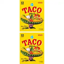 Albert Heijn AH Taco schelpen 2-pack aanbieding