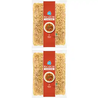 Albert Heijn AH Macaroni vlugkokend 2-pack aanbieding
