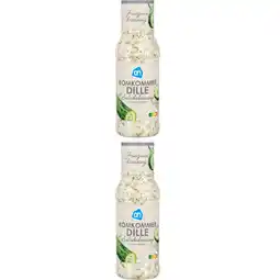Albert Heijn AH Komkommer dille dressing 2-pack aanbieding