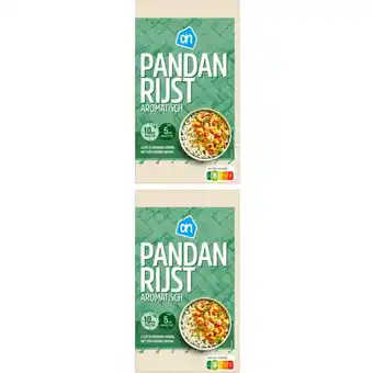 Albert Heijn AH Pandan rijst 2-pack aanbieding