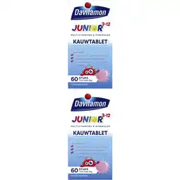 Albert Heijn Davitamon Multivitamine Framboos 2-pack aanbieding