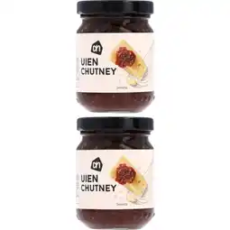 Albert Heijn AH Uien chutney 2-pack aanbieding