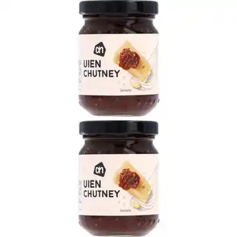 Albert Heijn AH Uien chutney 2-pack aanbieding