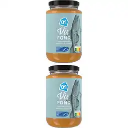 Albert Heijn AH Vis fond 2-pack aanbieding
