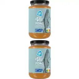 Albert Heijn AH Vis fond 2-pack aanbieding