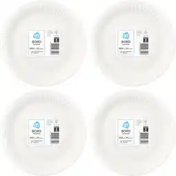 Albert Heijn AH Bord 23 cm 4-pack aanbieding
