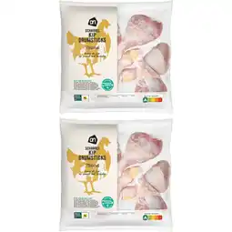 Albert Heijn AH Scharrel kipdrumsticks 2-pack aanbieding