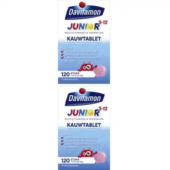 Albert Heijn Davitamon Multivitamine Framb GVP 2-pack aanbieding