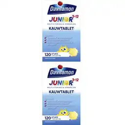 Albert Heijn Davitamon Multivitamines Banaan 2-pack aanbieding