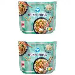 Albert Heijn AH Woknoedels kant & klaar 2-pack aanbieding