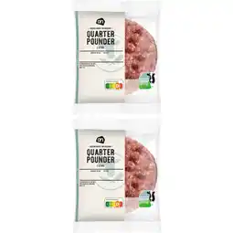 Albert Heijn AH Excellent Quarter pounder 2 stuks 2-pack aanbieding