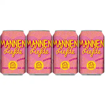 Albert Heijn AH Mannenliefde 4-pack aanbieding