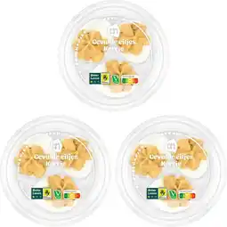 Albert Heijn AH Gevulde eitjes kerrie 3-pack aanbieding