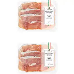 Albert Heijn AH Greenfields Prosciutto crudo truffel 2-pack aanbieding