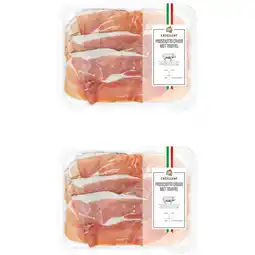 Albert Heijn AH Greenfields Prosciutto crudo truffel 2-pack aanbieding