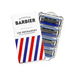Douglas Monsieur Barbier Razor Blades President X4 aanbieding