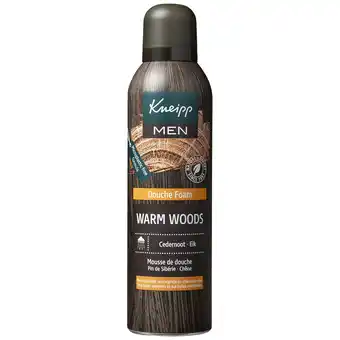 Douglas Kneipp Kneipp MEN DOUCHE FOAM WARM WOODS 200 ML aanbieding