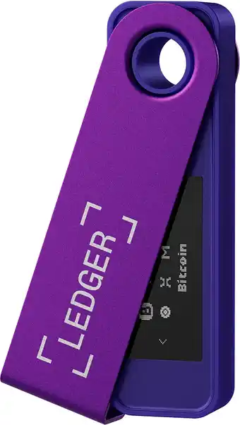 Coolblue Ledger Nano S Plus Purple Amethyst aanbieding