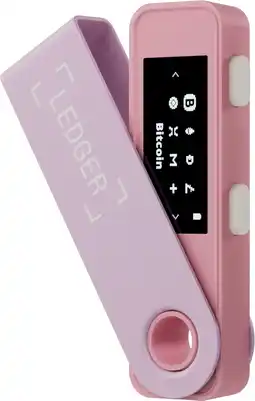 Coolblue Ledger Nano S Plus Pastel Pink aanbieding