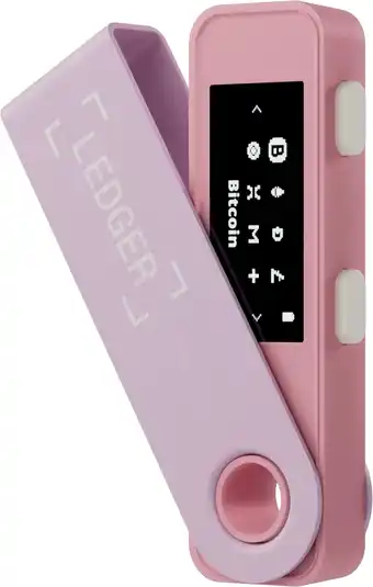 Coolblue Ledger Nano S Plus Pastel Pink aanbieding