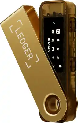 Coolblue Ledger Nano S Plus Gold aanbieding