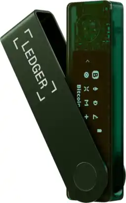 Coolblue Ledger Nano X Emerald Green aanbieding