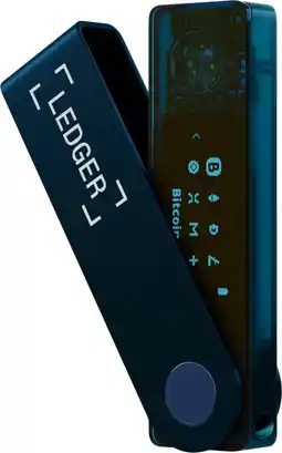 Coolblue Ledger Nano X Sapphire Blue aanbieding