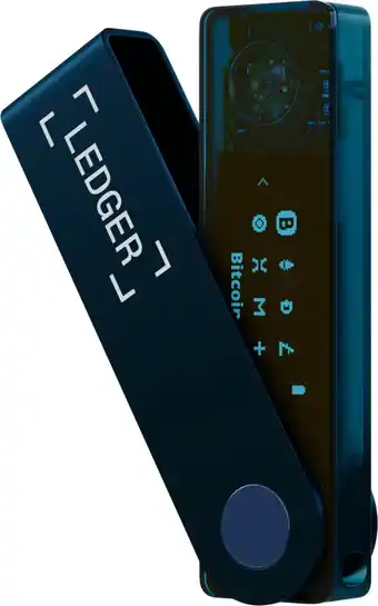 Coolblue Ledger Nano X Sapphire Blue aanbieding