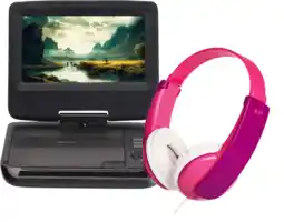 Coolblue Denver MT 792 + JVC HA-KD7 Roze aanbieding