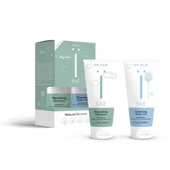 Douglas Naif Naïf Voordeelverpakking Shampoo + Wasgel voor Baby & kids aanbieding