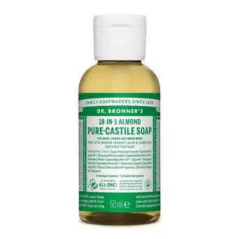 Douglas Dr. Bronner's Amandel aanbieding