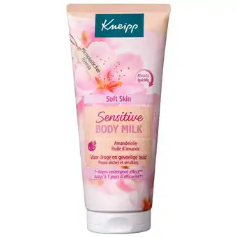Douglas Kneipp Soft Skin Sensitive Body Milk aanbieding