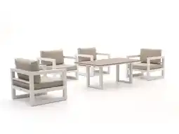Kees Smit Forza Calleo/Fidenza 160cm stoel loungeset 5-delig aanbieding