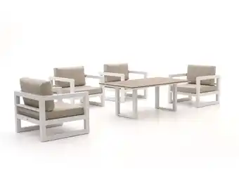 Kees Smit Forza Calleo/Fidenza 160cm stoel loungeset 5-delig aanbieding
