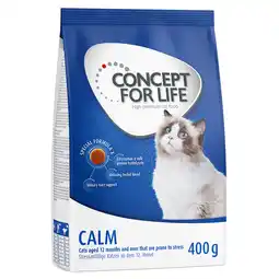Zooplus 400g Calm Concept for Life Kattenvoer aanbieding