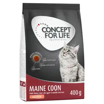 Zooplus 400g Maine Coon Adult Concept for Life Kattenvoer aanbieding