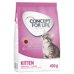 Zooplus 400g Kitten Concept for Life Kattenvoer aanbieding