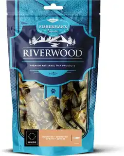Intratuin Riverwood natuurlijke snack Sprotten Fisherman's 100 g aanbieding