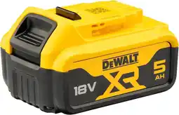 Amazon DEWALT Accu 5,0Ah 18V XR LI-ION DCB184 aanbieding