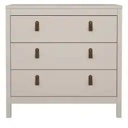 Leen Bakker Ladekast Madeira - greige - 80x82x38 cm - Leen Bakker aanbieding