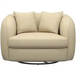 Leen Bakker Loveseat Enzio - stof Elephant - beige - Leen Bakker aanbieding