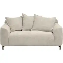 Leen Bakker Bank Elsa 2-zits - stof Eden - beige - Leen Bakker aanbieding