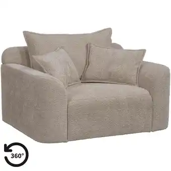 Leen Bakker Loveseat Elsa - stof Anthology - beige - Leen Bakker aanbieding