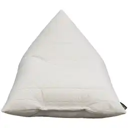 Leen Bakker Lebel zitzak Twisted Teddy - beige - 100x145 cm - Leen Bakker aanbieding