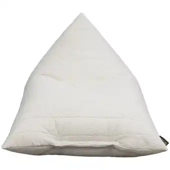 Leen Bakker Lebel zitzak Twisted Teddy - beige - 100x145 cm - Leen Bakker aanbieding